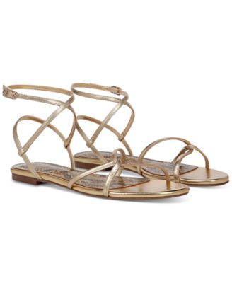 Sam Edelman - Women's Ellina Ankle-Strap Flat Sandals