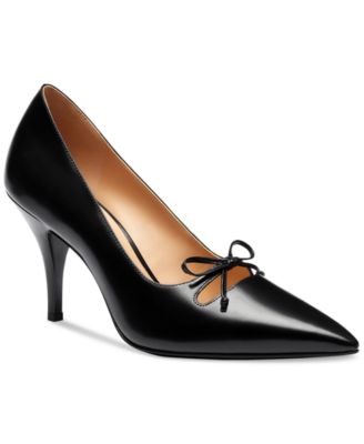 COACH - Women's Runway Leather Pumps