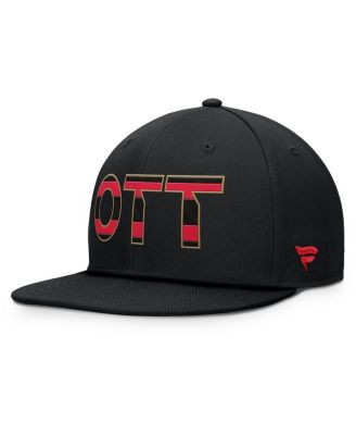 Fanatics - Men's Black Ottawa Senators Authentic Pro Rink Snapback Hat