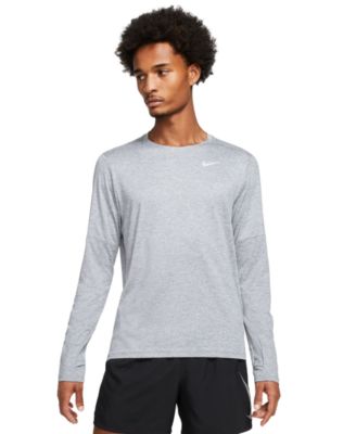 Nike - Men's Element Dri-FIT Long-Sleeve Crewneck T-Shirt