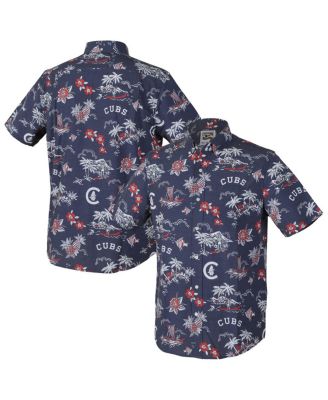 Reyn Spooner - Men's Navy Chicago Cubs Kekai Button-Down Shirt