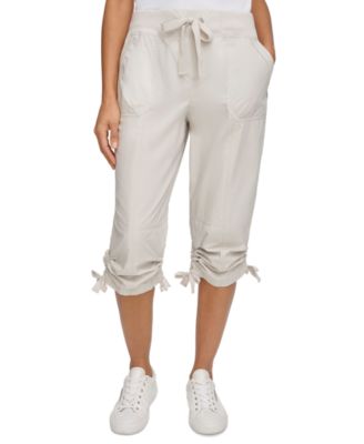 Calvin Klein - Women's Convertible Cargo Capri Pants